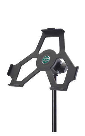 K&M 19712-BLACK - K&M ( iPad 2 ) Mic Stand HoldER