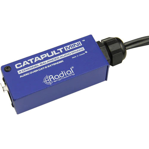 Radial Catapult MINI TX - Radial Engineering CATAPULT MINI TX 4-Channel XLRF / Cat 5 Audio Snake