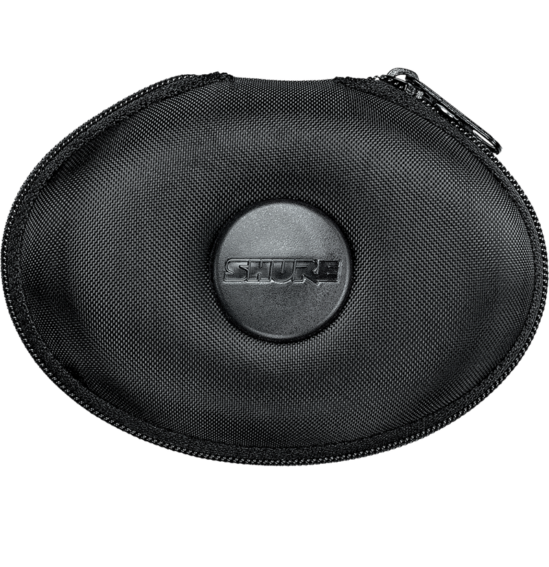 SHURE EAHCASE Oval fine Weave Zippered Carrying Case