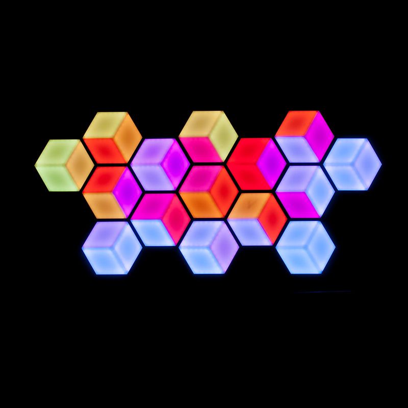 ADJ 3D-VISION-PLUS - 3D Effect Hexagon Shaped Panel -RGB DMX & ArtNet