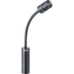 DPA Microphones 4018-DF-G-B01-015 - [4018-DF-G-B01-015] 4018F15 Super Cardioid Mic - DPA Microphones DP4018F15 Supercardioid Microphone w/6" Podium Boom