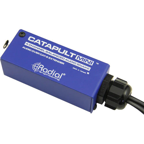 Radial Catapult MINI TX - Radial Engineering CATAPULT MINI TX 4-Channel XLRF / Cat 5 Audio Snake