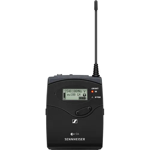 Sennheiser EW 122P G4 Camera-Mount Wireless Microphone System w/ ME 4 Lavalier Mic - A: 516 to 558 MHz