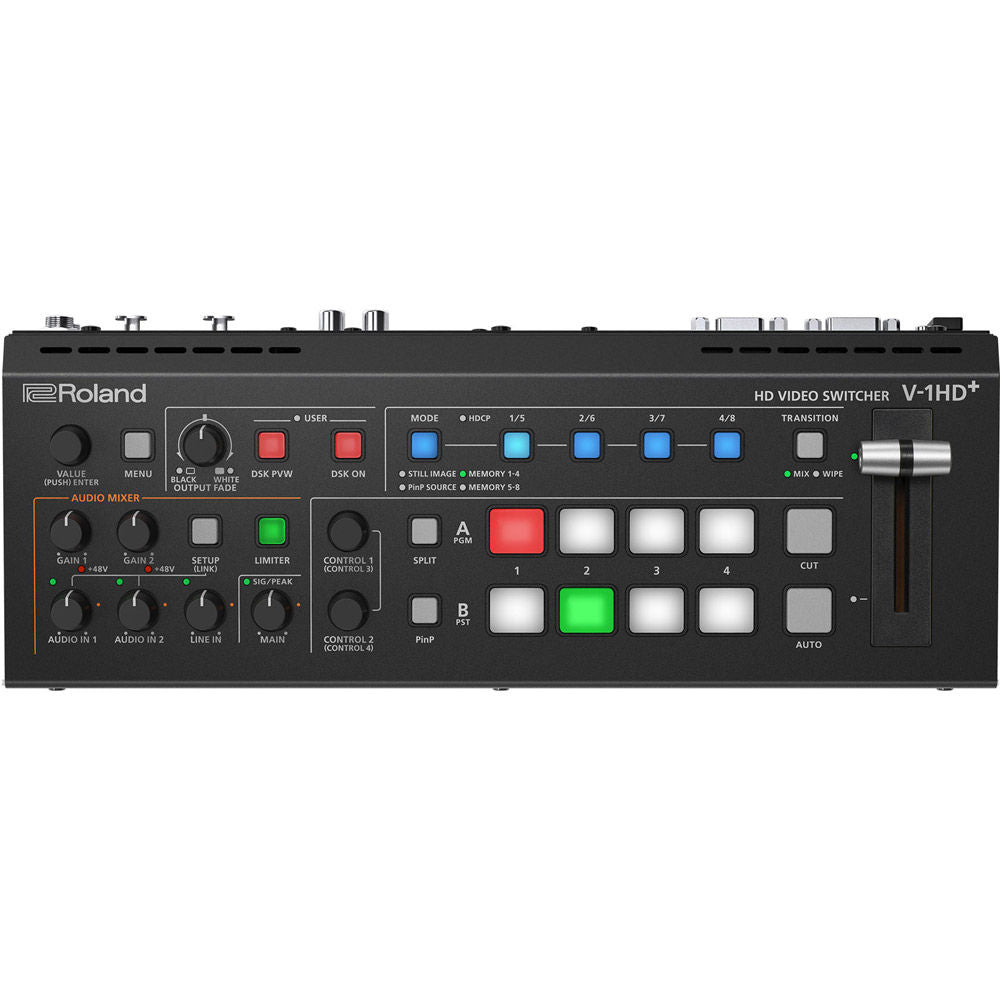 ROLAND V-1HD-PLUS-STR - HD Audio/Video mixer streaming bundle