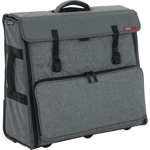 GATOR G-CPR-IM21W wheel and handle version of G-CPR-IM21. - Gator G-CPR-IM21W Creative Pro 21 Wheeled Tote Bag for 21" iMac