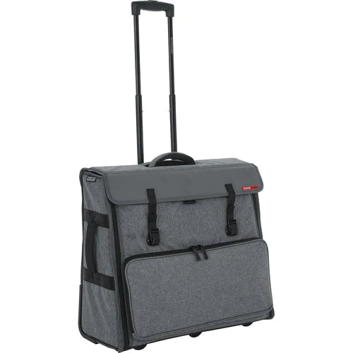 GATOR G-CPR-IM21W wheel and handle version of G-CPR-IM21. - Gator G-CPR-IM21W Creative Pro 21 Wheeled Tote Bag for 21" iMac