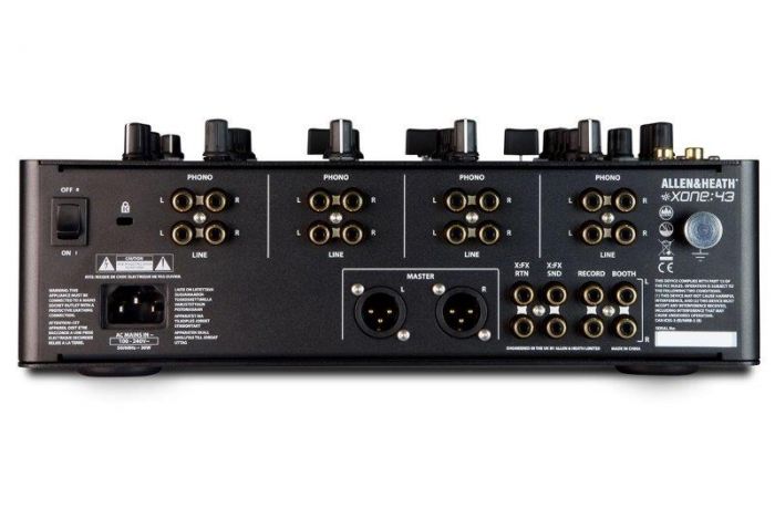 ALLEN & HEATH XONE 43 - Professional 4 Channel DJ Mixer