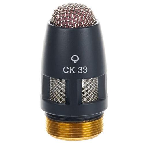 AKG CK-33 - AKG CK33 High-Performance Hypercardioid Condenser Microphone Capsule