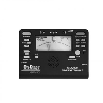 ON STAGE GTA7000 - Chromatic Tuner/Metronome/Tone Generator