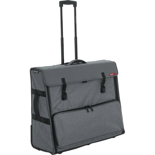 GATOR G-CPR-IM27W wheel and handle version of G-CPR-IM27. -Gator G-CPR-IM27W Creative Pro 27 Wheeled Tote Bag for 27" iMac