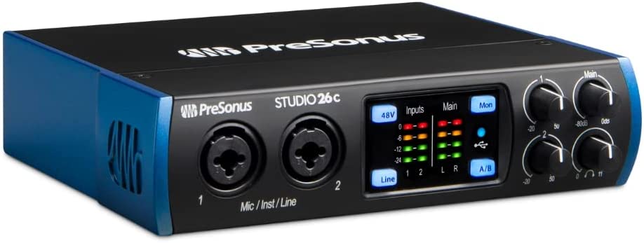 PRESONUS STUDIO-26C - 4 inputs sound card