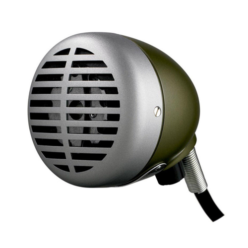 SHURE 520DX "Green Bullet" Harmonica Microphone