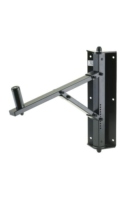 Steel speaker wall mount with (11) adjust settings and 180Â¬âˆž swiv