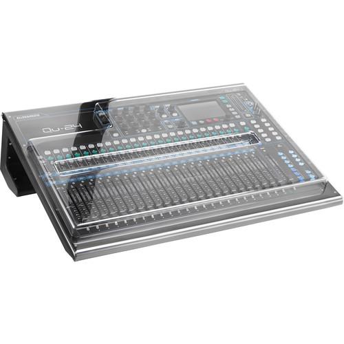 DECKSAVER DSP-PC-QU24 - DSP-PC-QU24 Cover For Allen And Heath Qu-24 Mixer Smokedclear