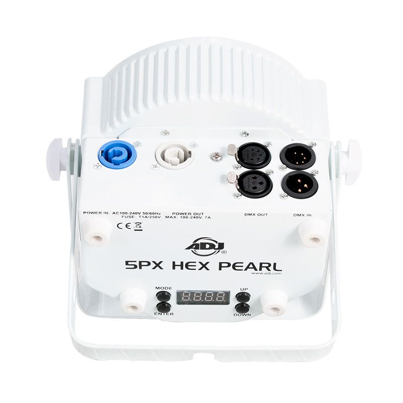 ADJ 5PX-HEX-PEARL - Low Profile Par Fixture with 5x10W RGBAW+UV LED