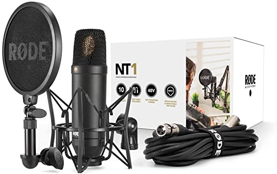 RODE NT1 KIT- CONDENSER STUDIO MICROPHONE