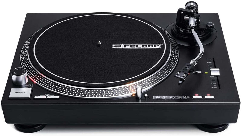 RELOOP RP-4000MK2 - QUARTZ-DRIVEN DJ TURNTABLE WITH HIGH-TORQUE DIRECT DRIVE
