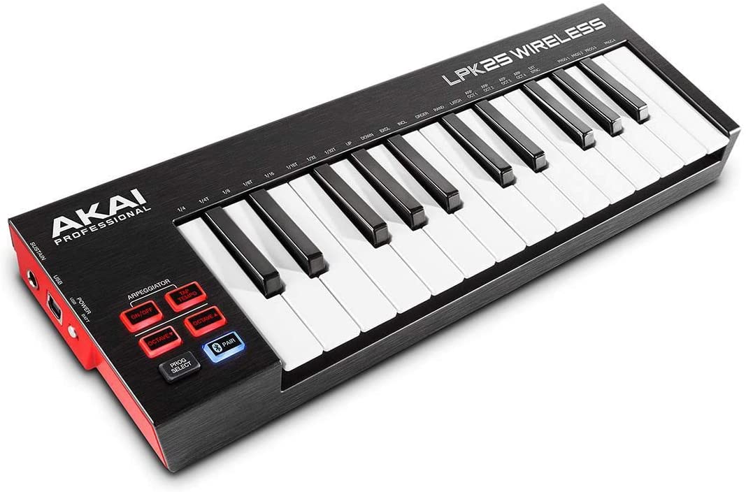 AKAI PRO LPK25MK2 - Midi USB Keyboard wireless