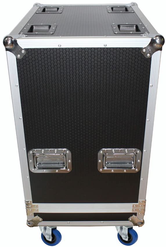 PROX-X-RCF-HDL20AX2W Speaker Road Case - ProX RCF-HDL20AX2W Professional Speaker Case