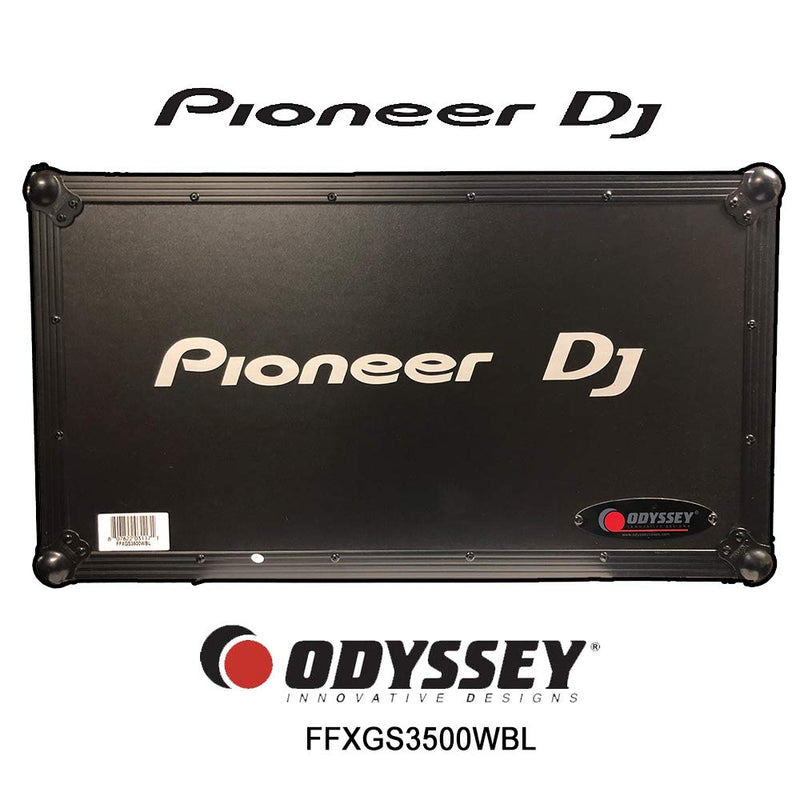 ODYSSEY FFXGS3500WBL - Dj Case For 10'' Mixers and Cd players with Led lights