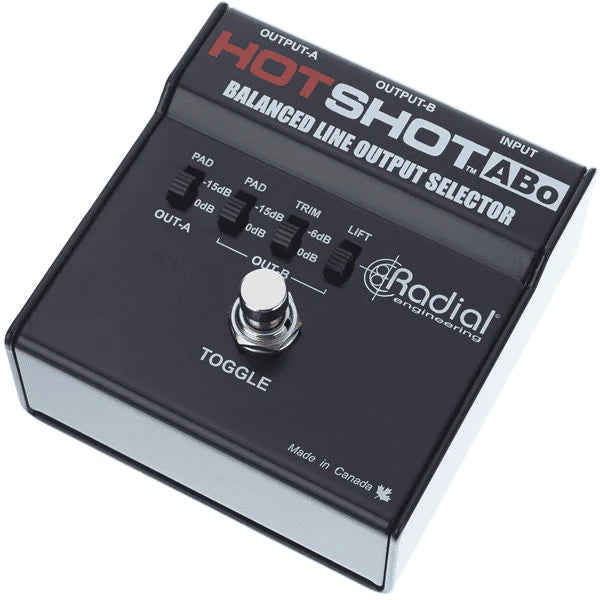 Radial HotShot ABo - Radial Engineering HOTSHOT ABO Line Output Selector