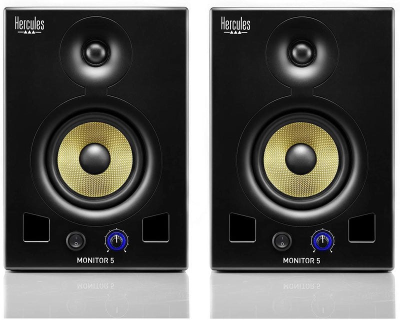 HERCULE DJ DJMONITOR-5 - Powered DJ speaker monitor (PAIR)