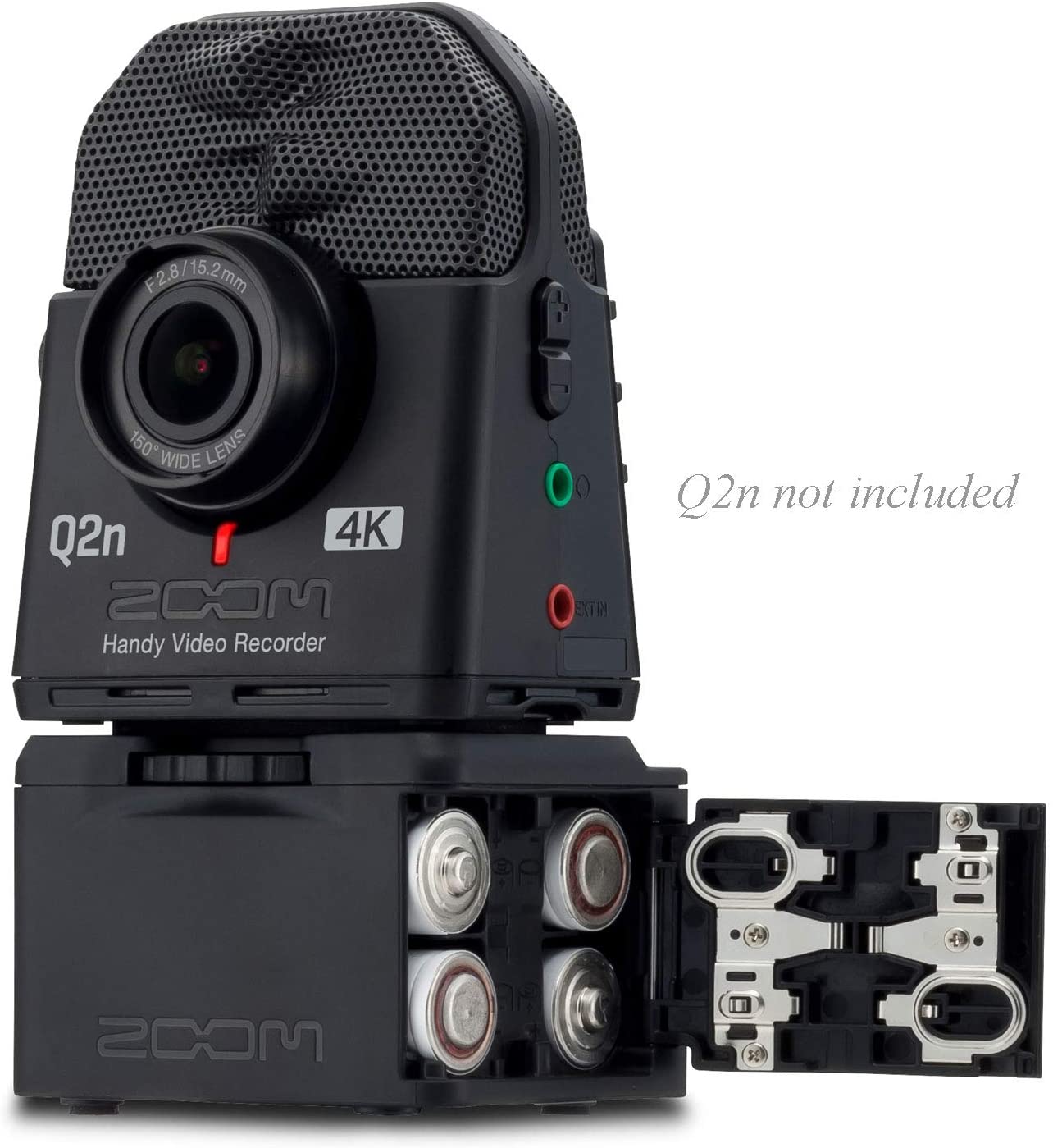 ZOOM BCQ2N -  Self-mounted wireless battery supply for Q2n, Qq2n-4K