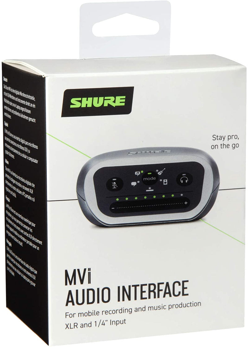 Shure MVI-DIG - Digital Audio Interface w/USB-A & USB-C Cables