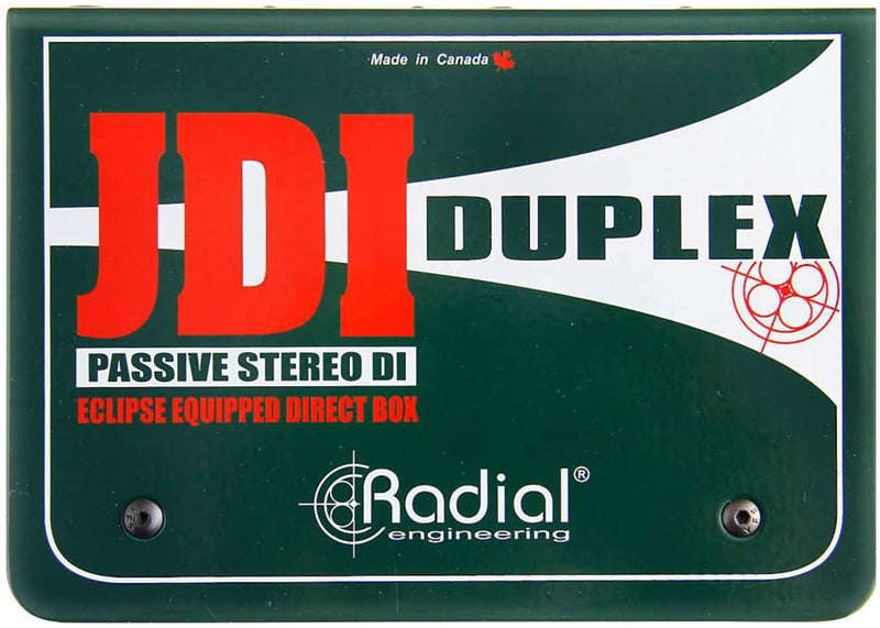 RADIAL DUPLEX - Passive Full-Featured Stereo Direct Box
