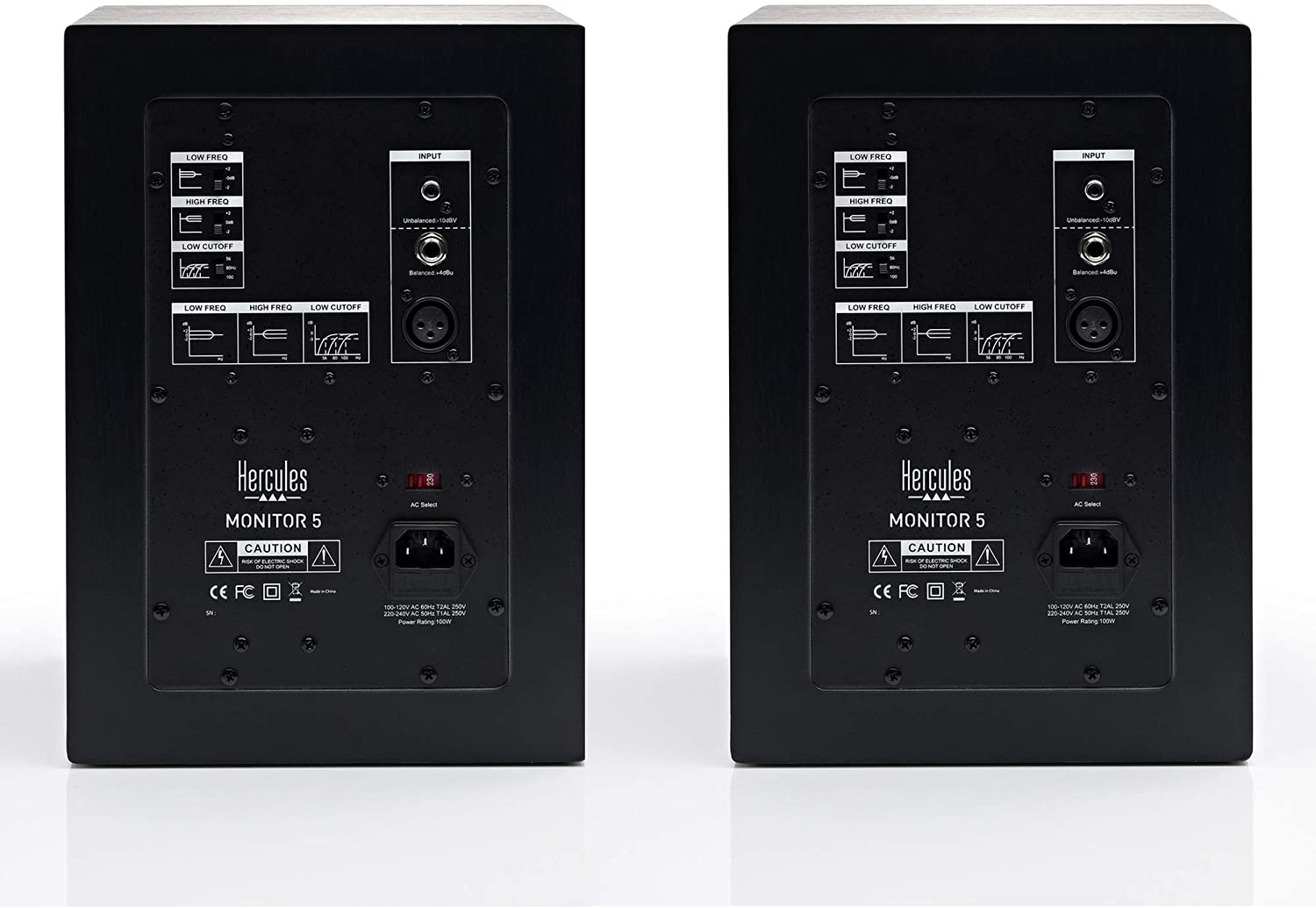 HERCULE DJ DJMONITOR-5 - Powered DJ speaker monitor (PAIR)