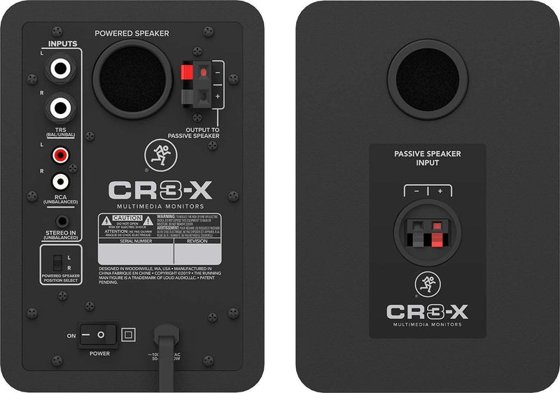 MACKIE CR-X SERIES - Creative Reference Multimedia Monitors (Pair)