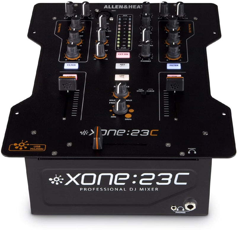 ALLEN & HEATH XONE 23C - 2 into 2 DJ Mixer with Internal Soundcard