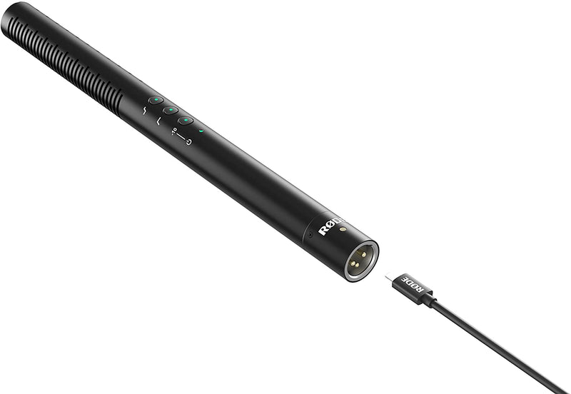 RODE NTG4PLUS Directional Condenser Shotgun Microphone with Inbuilt Battery