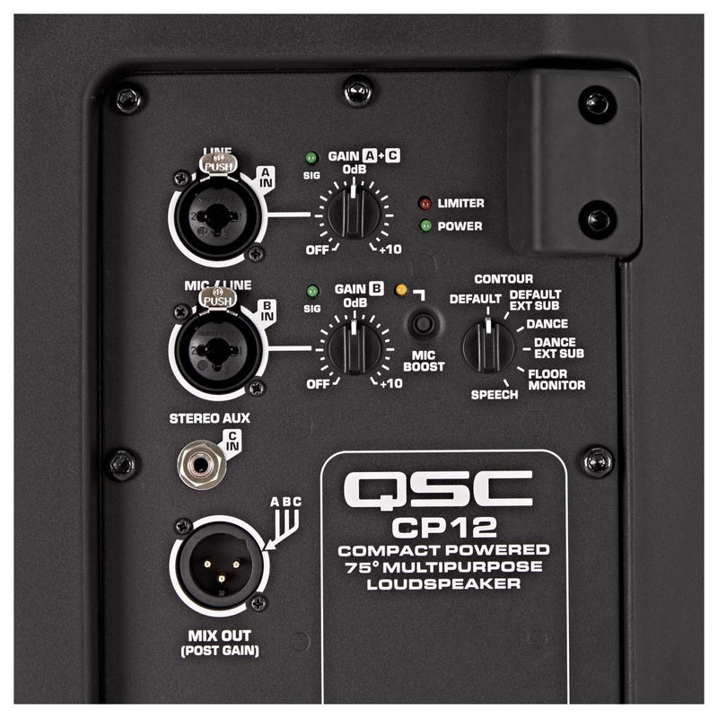 QSC CP12 - Powered 12'' 1000 WATT
