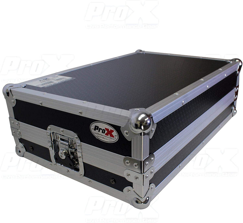PROX-X-DDJSB3 LT DJ Controller Road Case - Flight Case for Pioneer DDJ-SB3 & DDJ-400 Digital Controller W-Sliding Laptop Shelf