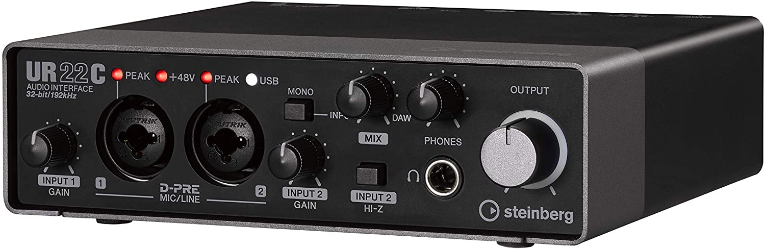 STEINBERG UR22C - 2 X 2 USB 3.0 AUDIO INTERFACE.