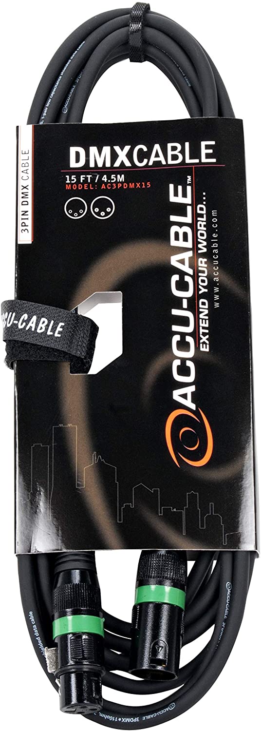Accu-Cable AC3PDMX15 DMX Cable