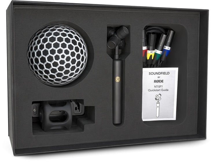 RODE  NTSF1 True Condenser Ambisonic Microphone kit