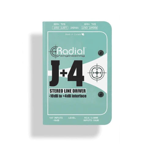 Radial J+4 - Radial Engineering J+4 2-Channel Signal Level Driver