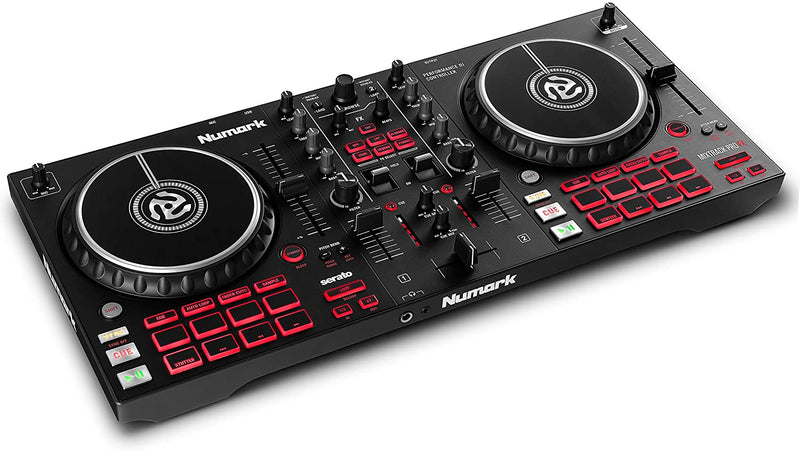 NUMARK MIXTRACK PRO FX **PROMO FREE HF125 HEADPHONES**  2-Deck DJ Controller with FX Paddles