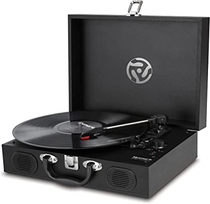 NUMARK PT01-TOURING - Turntable Self-contained design with built-in speakers