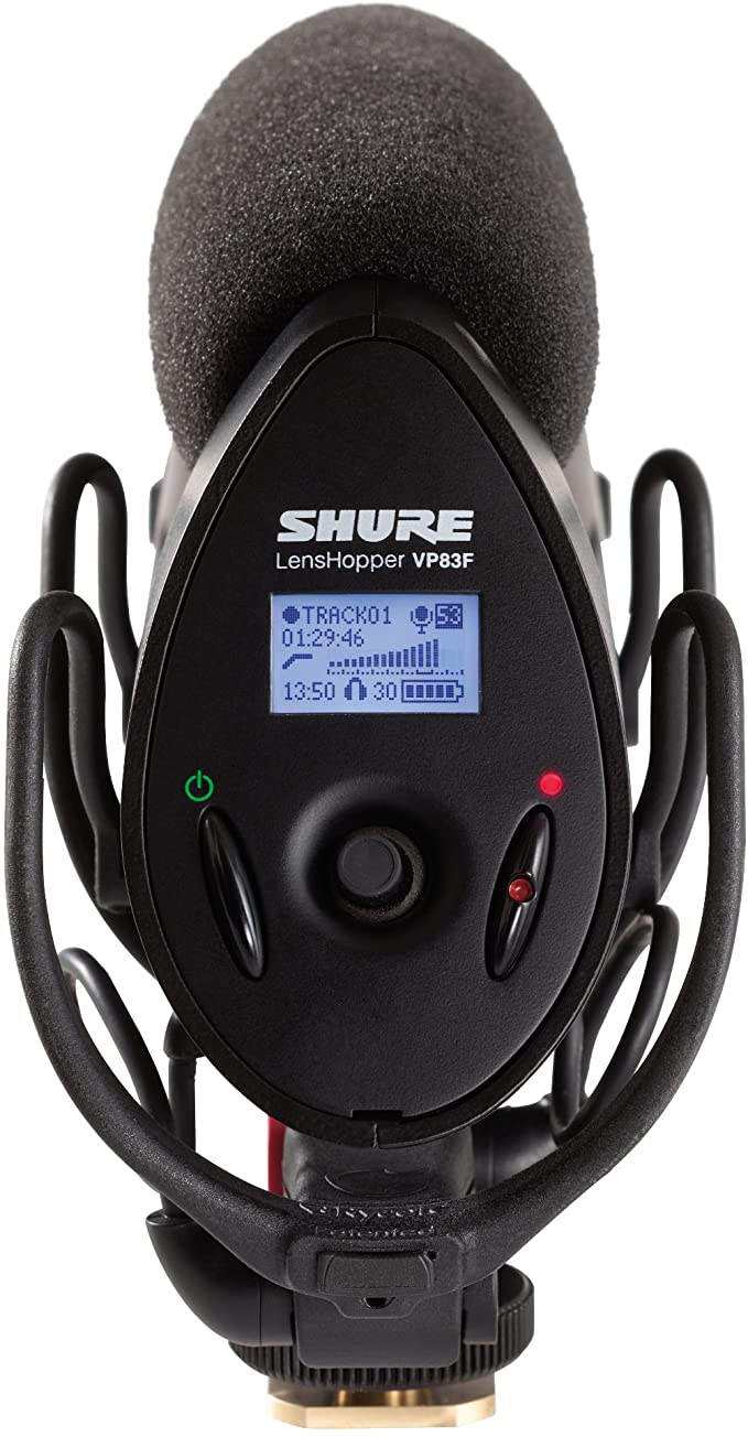 Shure VP83F - Shotgun Condenser Mic with Flash Recording