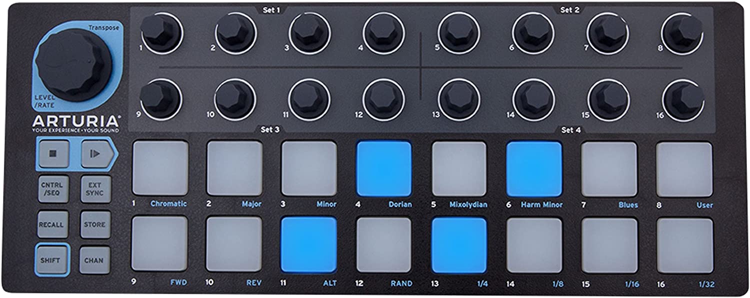 ARTURIA BEATSTEP BK - (LIMITED EDITION BLACK -Drum machine sequencer)