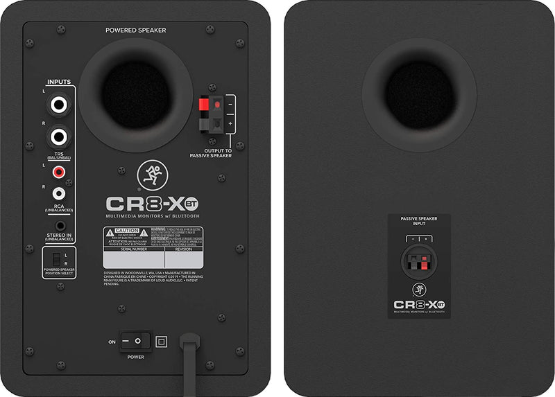 MACKIE CR-XBT - Creative Reference Multimedia Monitors with Bluetooth (PAIR)