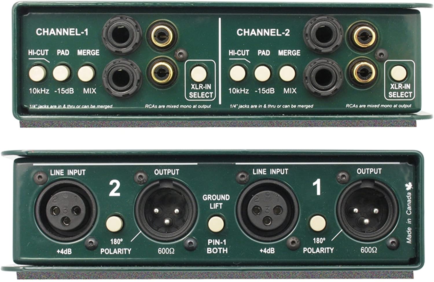 RADIAL DUPLEX - Passive Full-Featured Stereo Direct Box