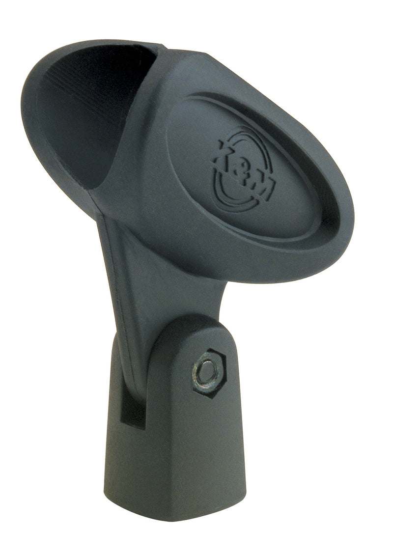 K&M 85050-BLACK Microphone Adapter - 85050 Microphone clip - 85050-500-55 - black, 5/8"