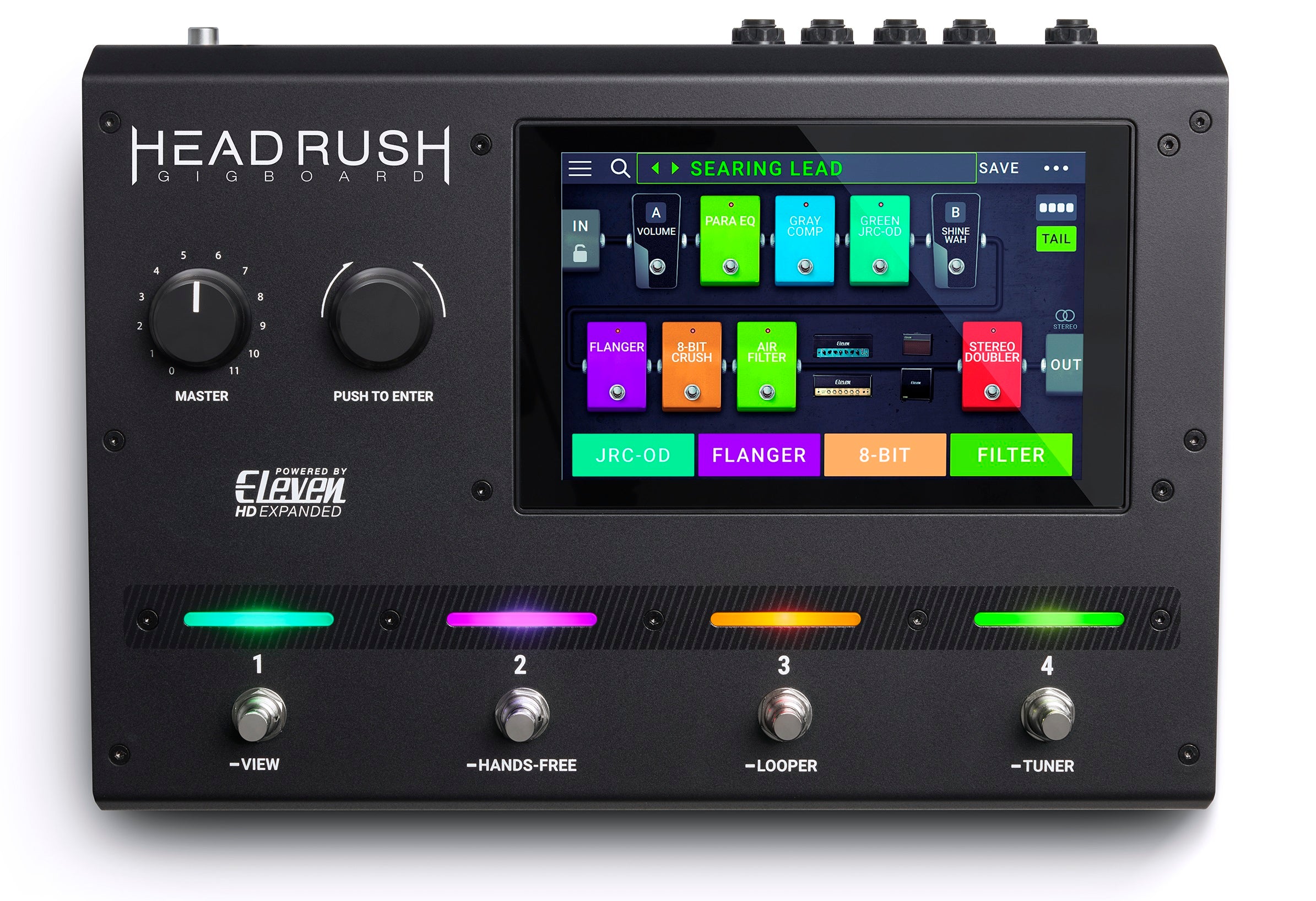 HEADRUSH GIGBOARD - PROFESSIONAL MULTI-EFFECTS GUITAR PEDAL