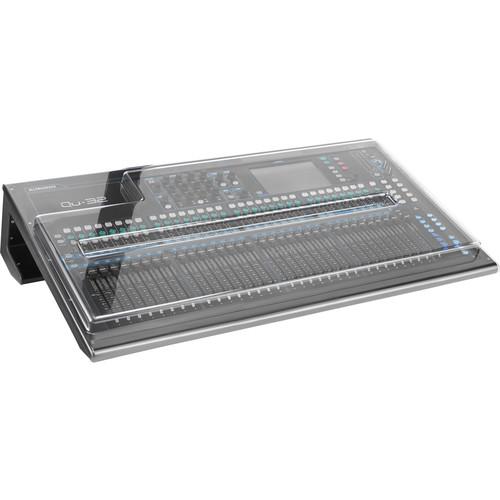 DECKSAVER DSP-PC-QU32 -  DSP-PC-QU32 Cover For Allen And Heath Qu-32 Mixer Smokedclear