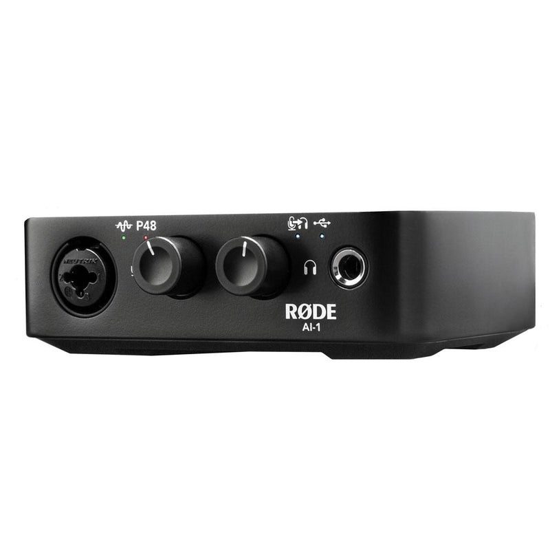 RODE AI-1 Audio interface With Combo XLR-1/4" inputs, 2 x TRS 1/4" outputs