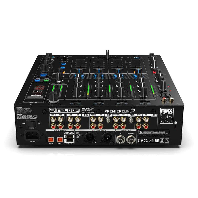 RELOOP RMX-95 - Professional 4+1-channel DJ club mixer